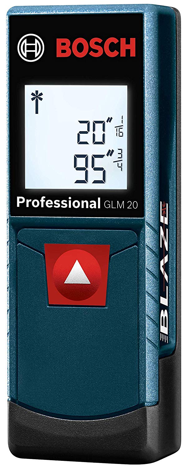 Bosch Compact Laser Distance Measure, 65-Feet GLM 20 or GLM 40
