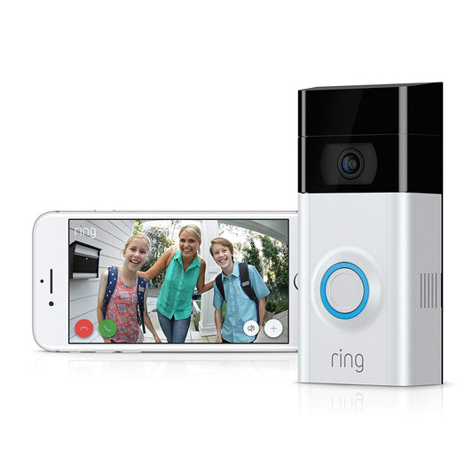 Ring Video Doorbell 2 – Upgraded Version 2021– Battery or wired 1080p HD video