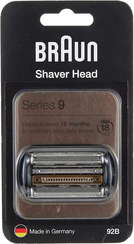 Braun 92s or 92b for Series 9 or 94m for series 9 pro Electric Shaver Replacement Foil and Cassette Cartridge