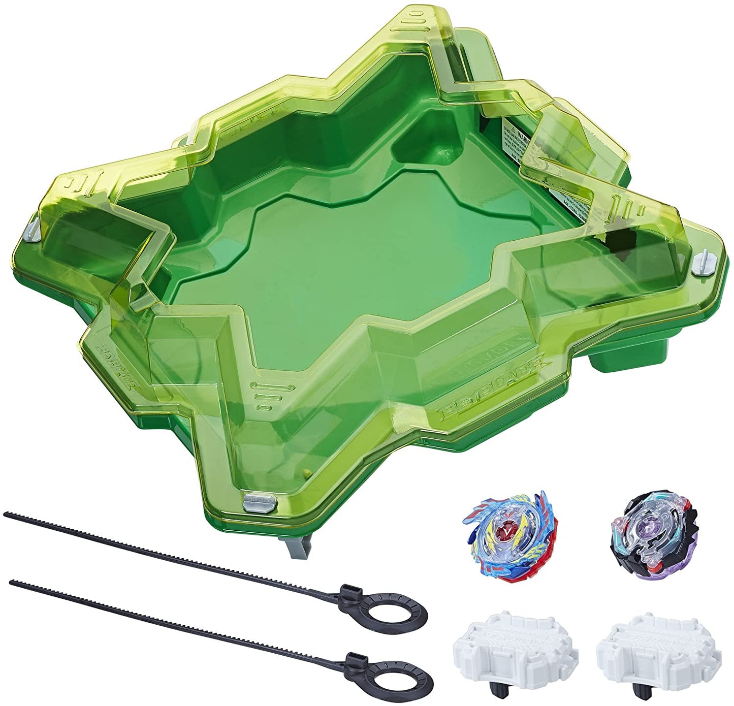 Hasbro Takara Tomy Beyblade Arena Burst Battle Set, 2 Battling Top Toys & 2 Launchers