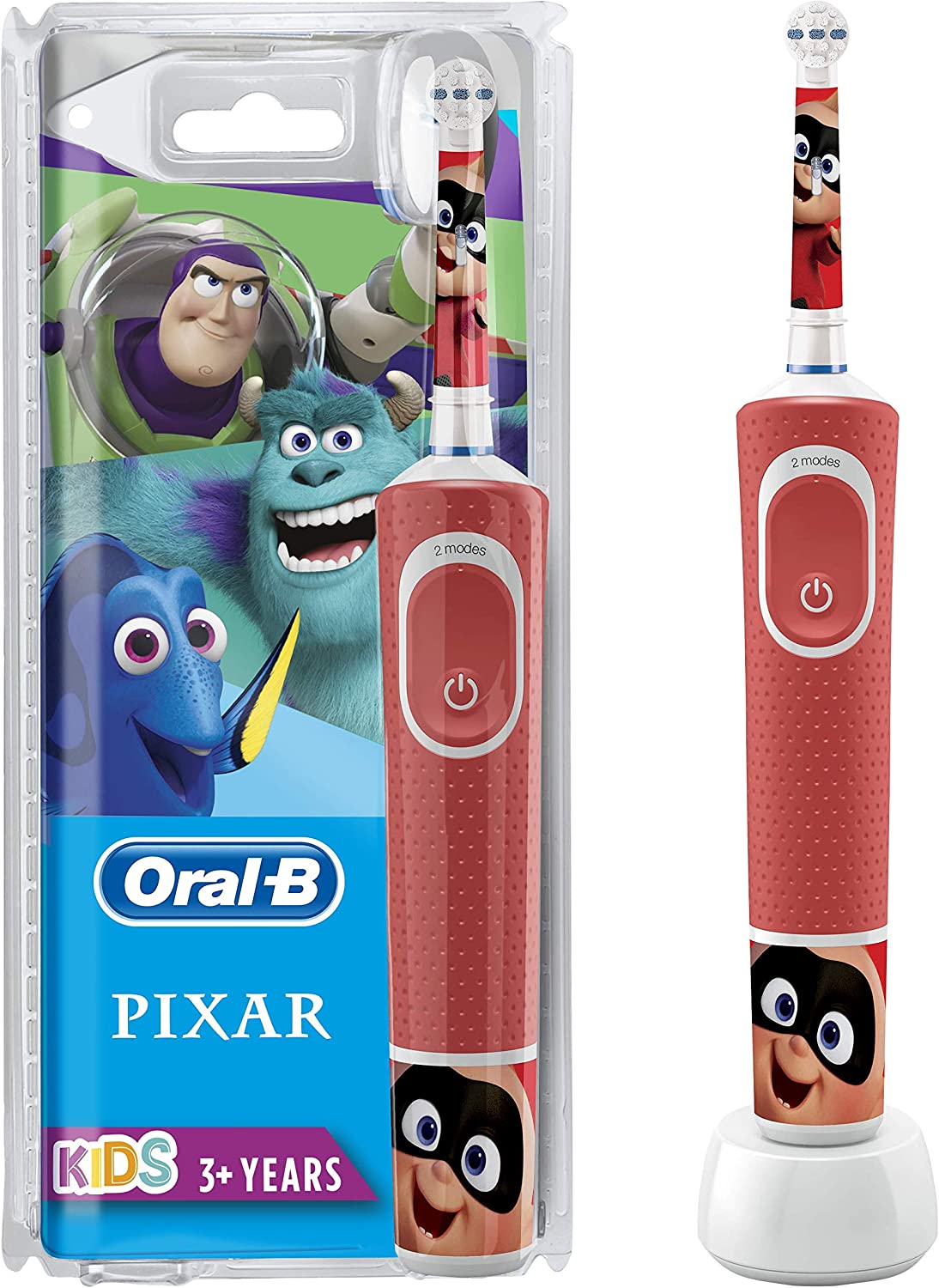 Oral B Kids Electric Rechargeable Toothbrush for Kids Featuring Disney Characters