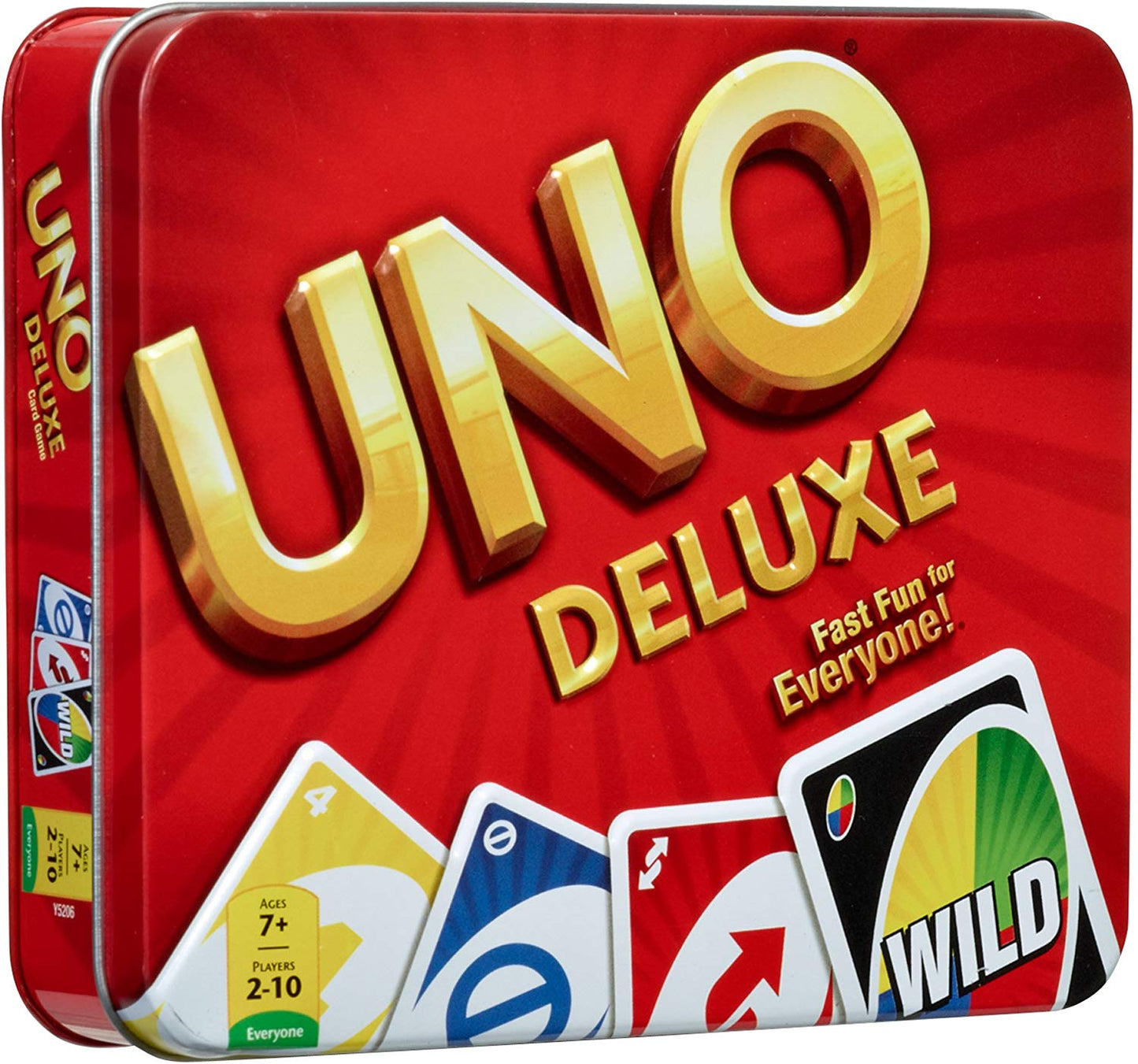 UNO Deluxe Tin / Classic Tin Options - Fast Fun for Everyone !