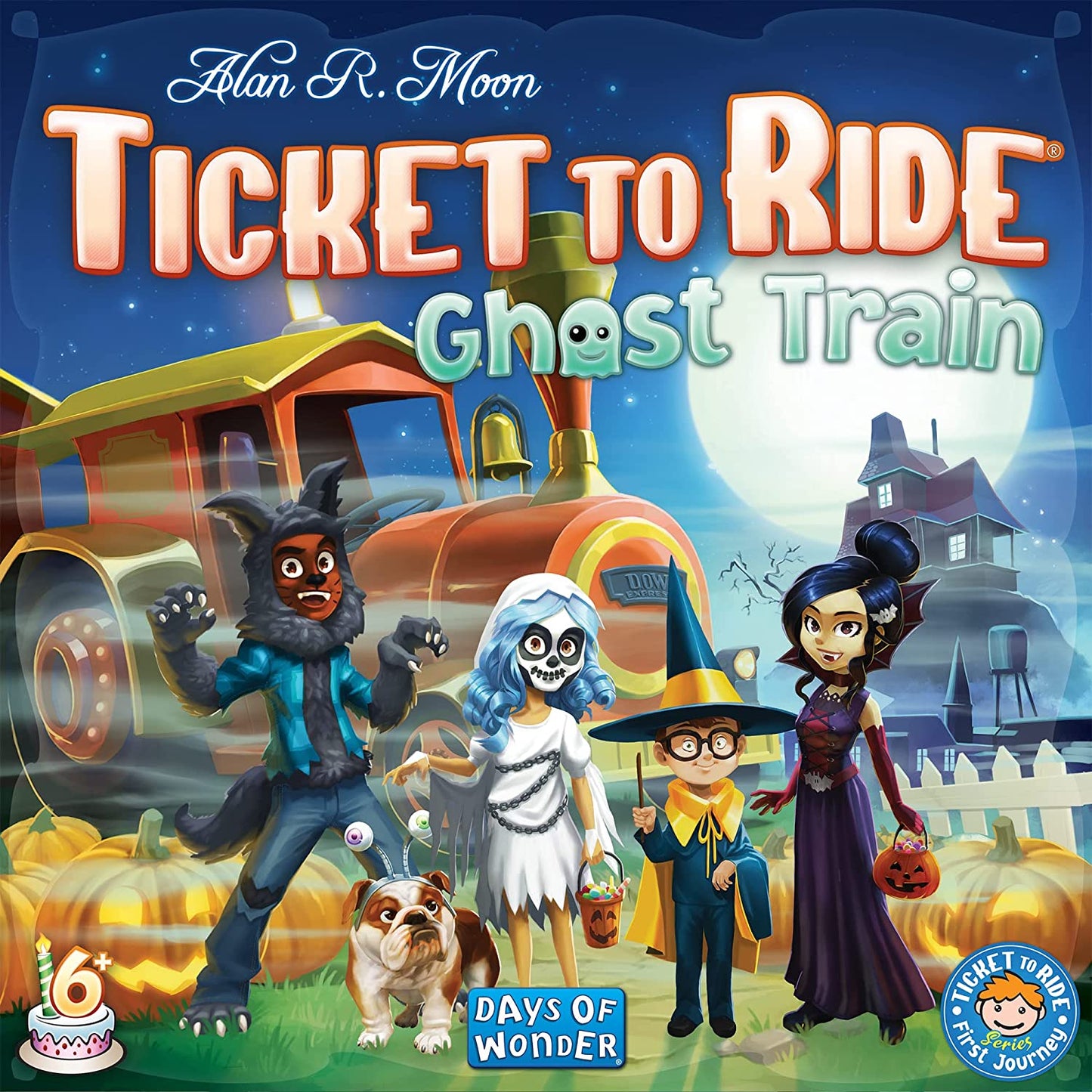 Ticket to Ride First Journey Europe / USA / Ghost Train