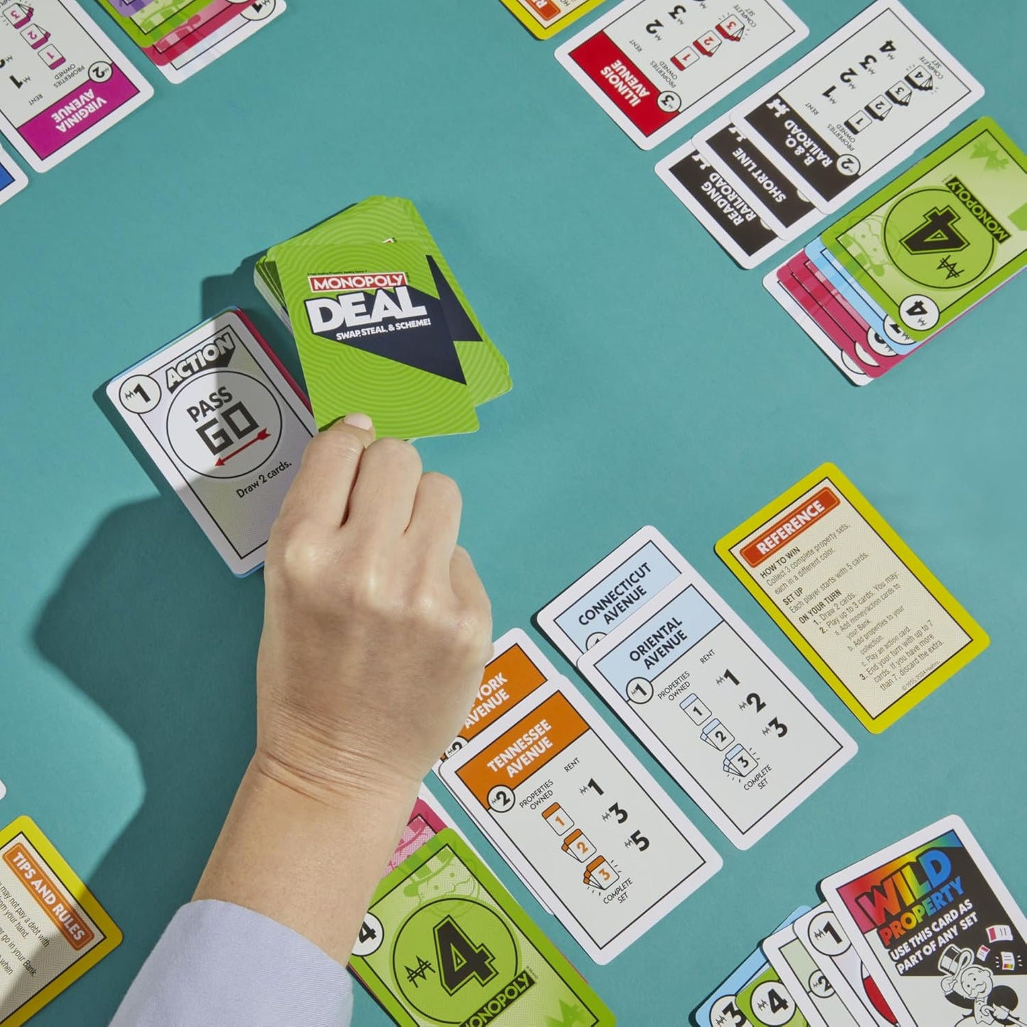 Monopoly Deal Card Game - English Version