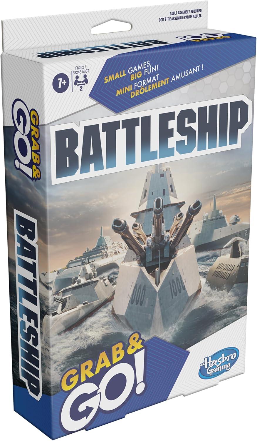 Battleship Grab and Go Game (Travel Size)