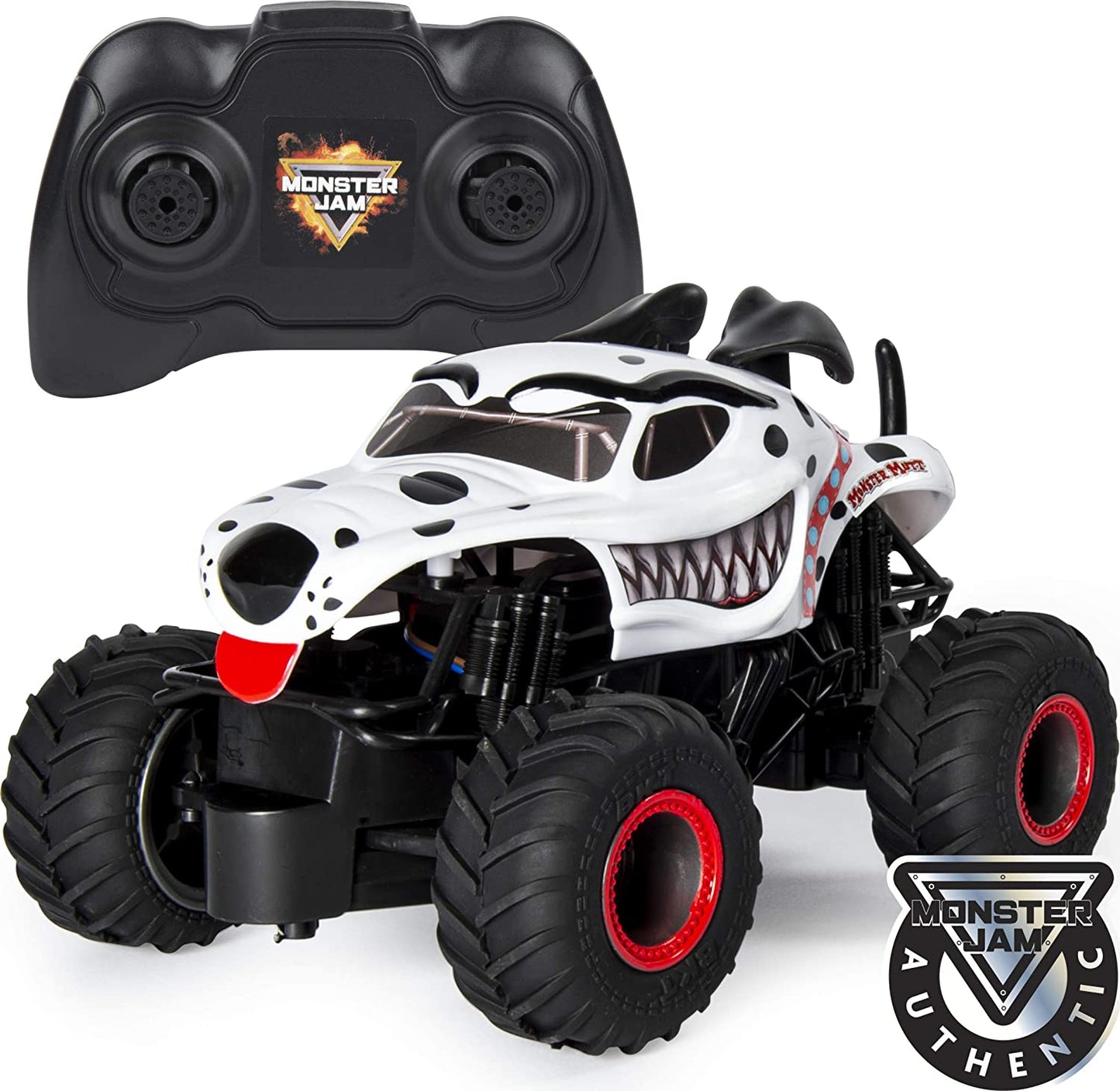Monster Jam Official Grave Digger Remote Control Monster Truck, 1:24 Scale, 2.4 GHz