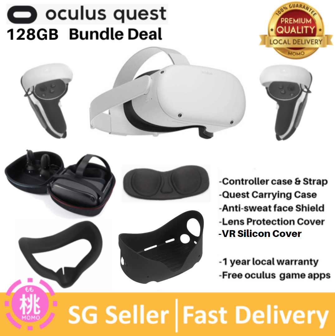 Oculus Quest 2 Ready Stock in SG — Advanced All-In-One Virtual Reality Meta Quest Headset / Beat Saber + Resident Evil 4