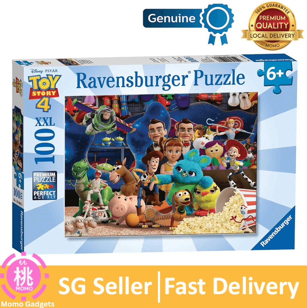 Ravensburger Disney Pixar Toy Story 4 - 100 Piece Kid's Jigsaw Puzzle | Unique Shapes | Glare-Free Surface|FSC-Certified