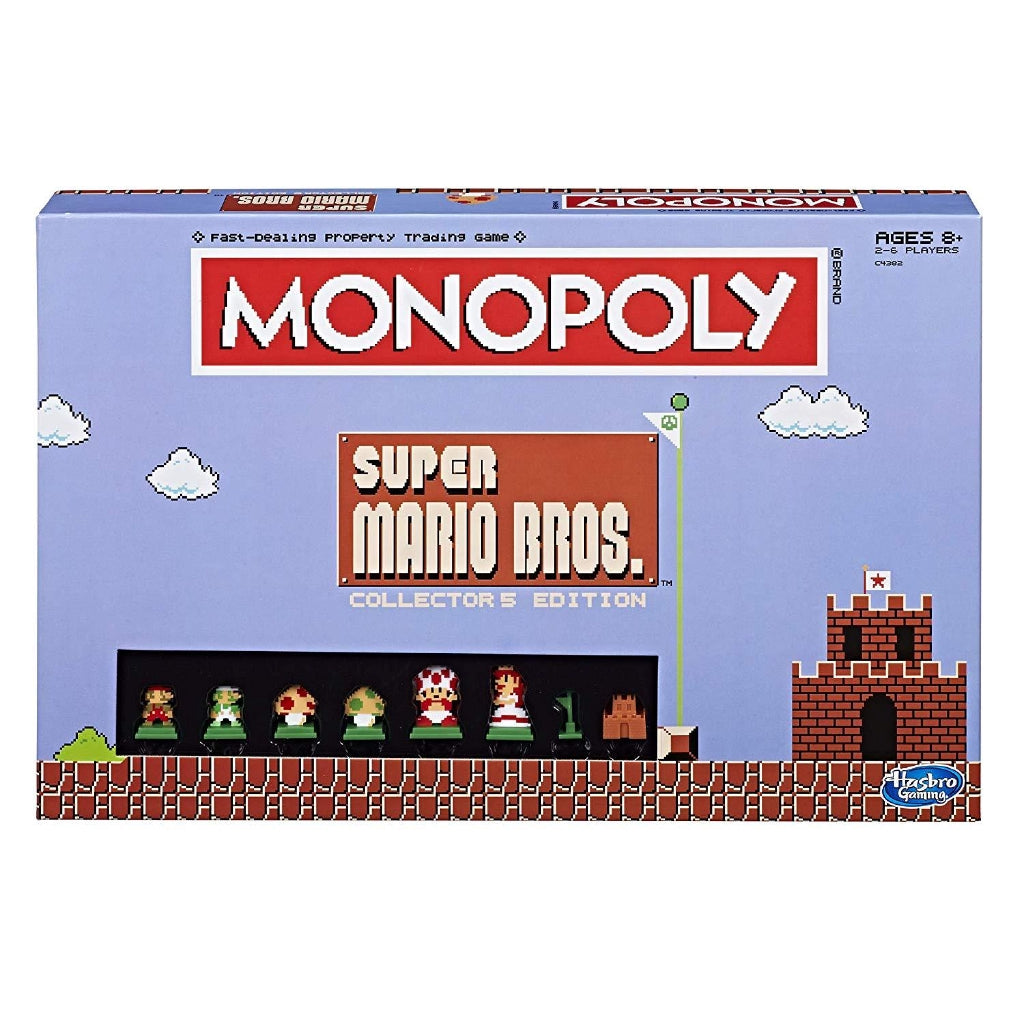 Monopoly: Super Mario Bros Collectors Edition Board Game Family party game