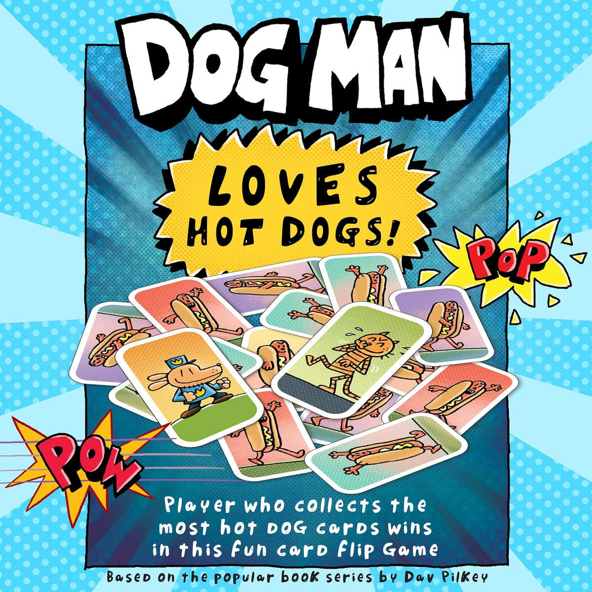 Dog Man detective card game - dog man detective dog parent-child casual party board game