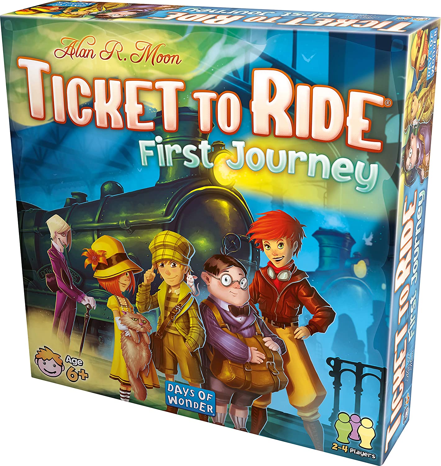 Ticket to Ride First Journey Europe / USA / Ghost Train
