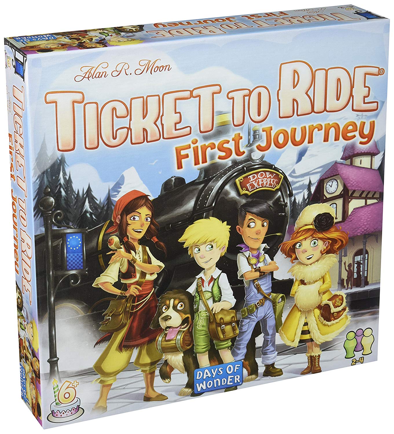Ticket to Ride First Journey Europe / USA / Ghost Train