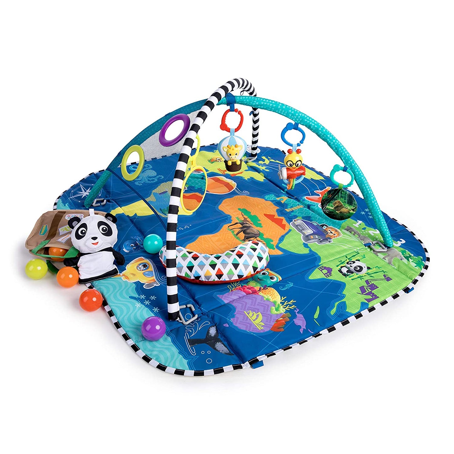 Baby Einstein 5 in 1 Playspace Activity Play Mat & Ball Pit Gym with Music Age Newborn+