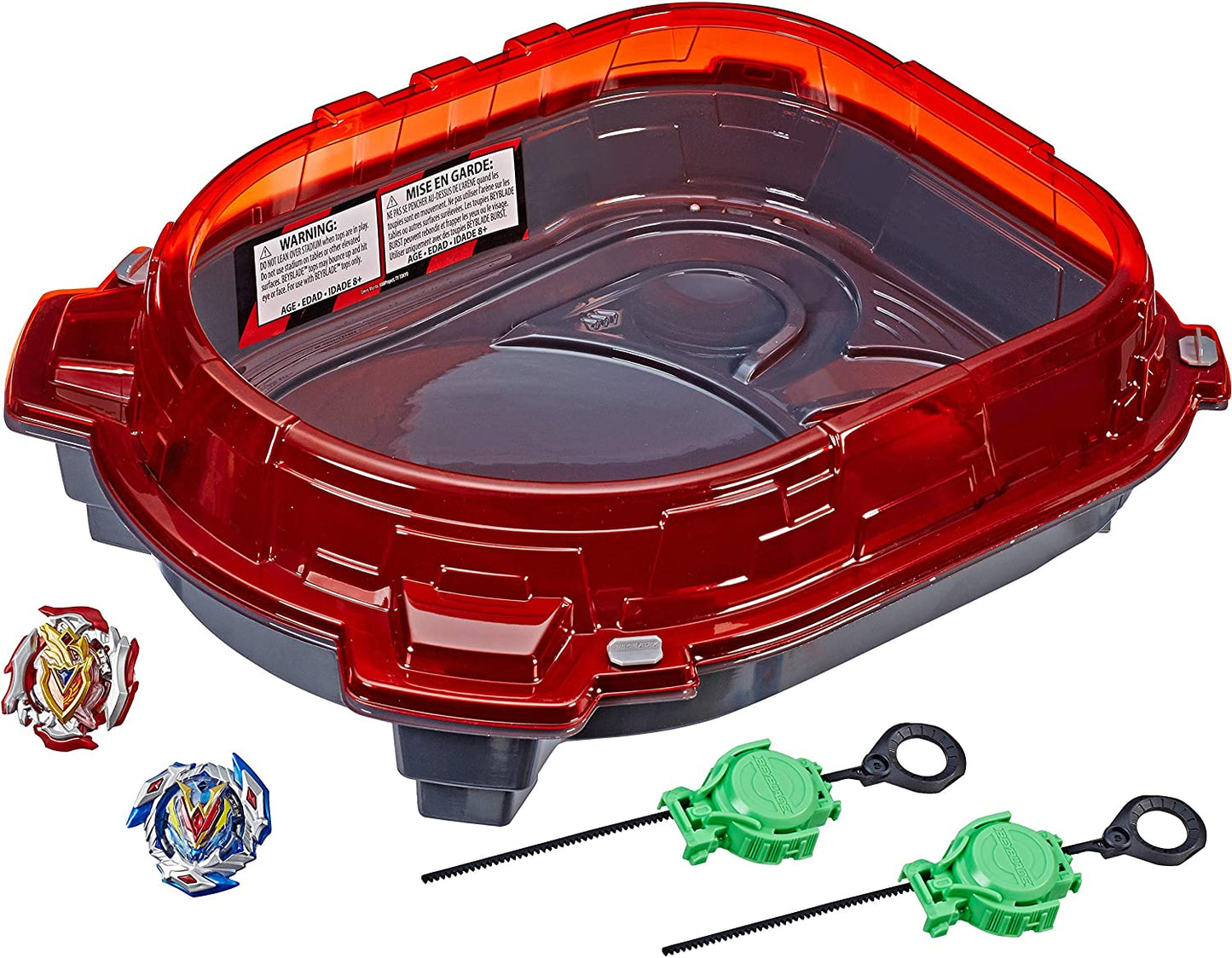 Hasbro Takara Tomy Beyblade Arena Burst Battle Set, 2 Battling Top Toys & 2 Launchers