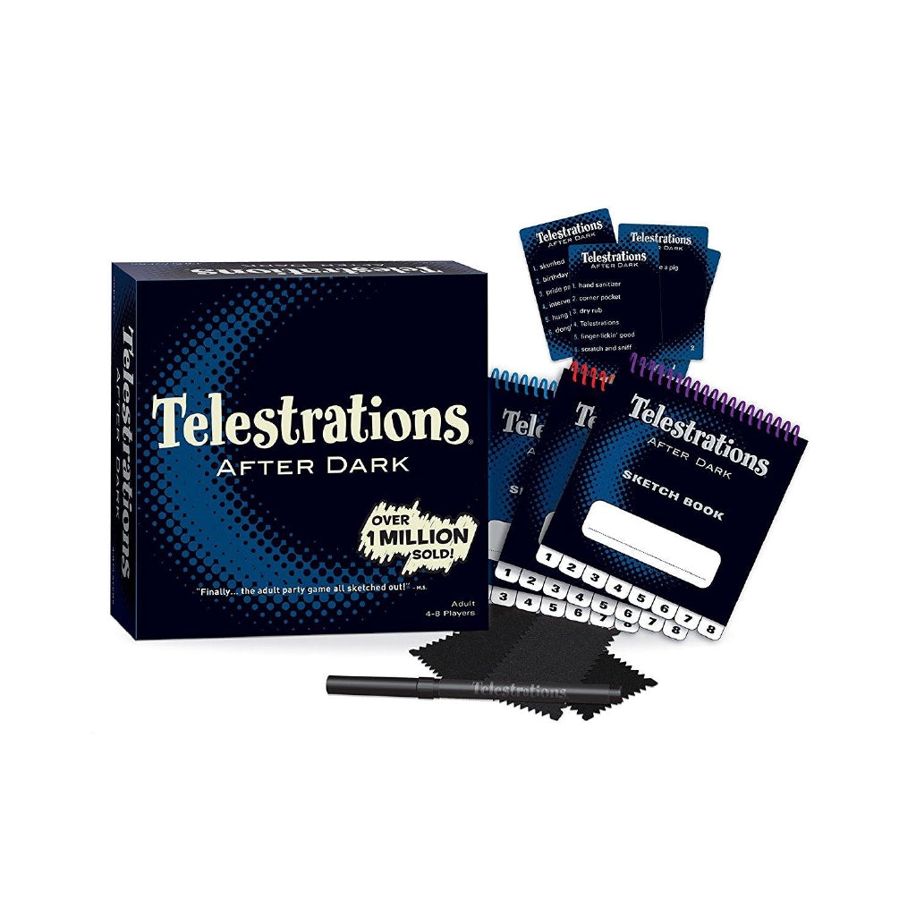 Telestrations After Dark Party Board Game (4-8 Players)