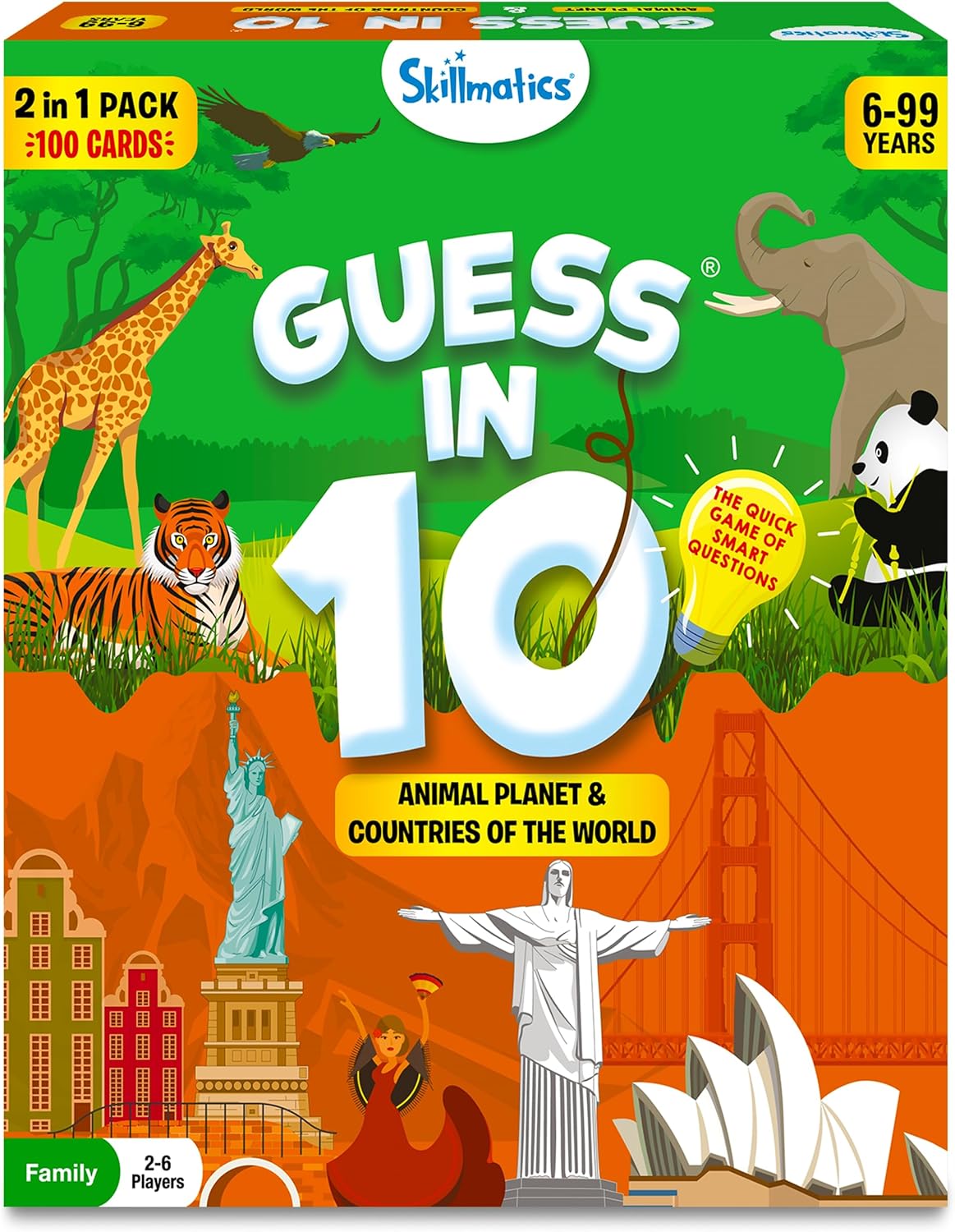 Skillmatics Educational Game Guess in 10 Card Game of Smart Questions