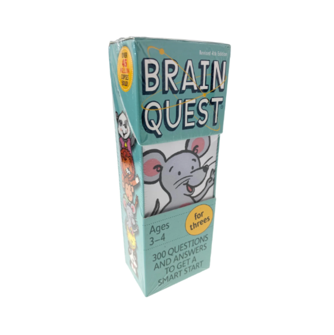 Brain Quest 1st Grade /2nd Grade / 3rd Grade / 4th Grade Q&A Cards: Questions and Answers to Challenge the Mind.