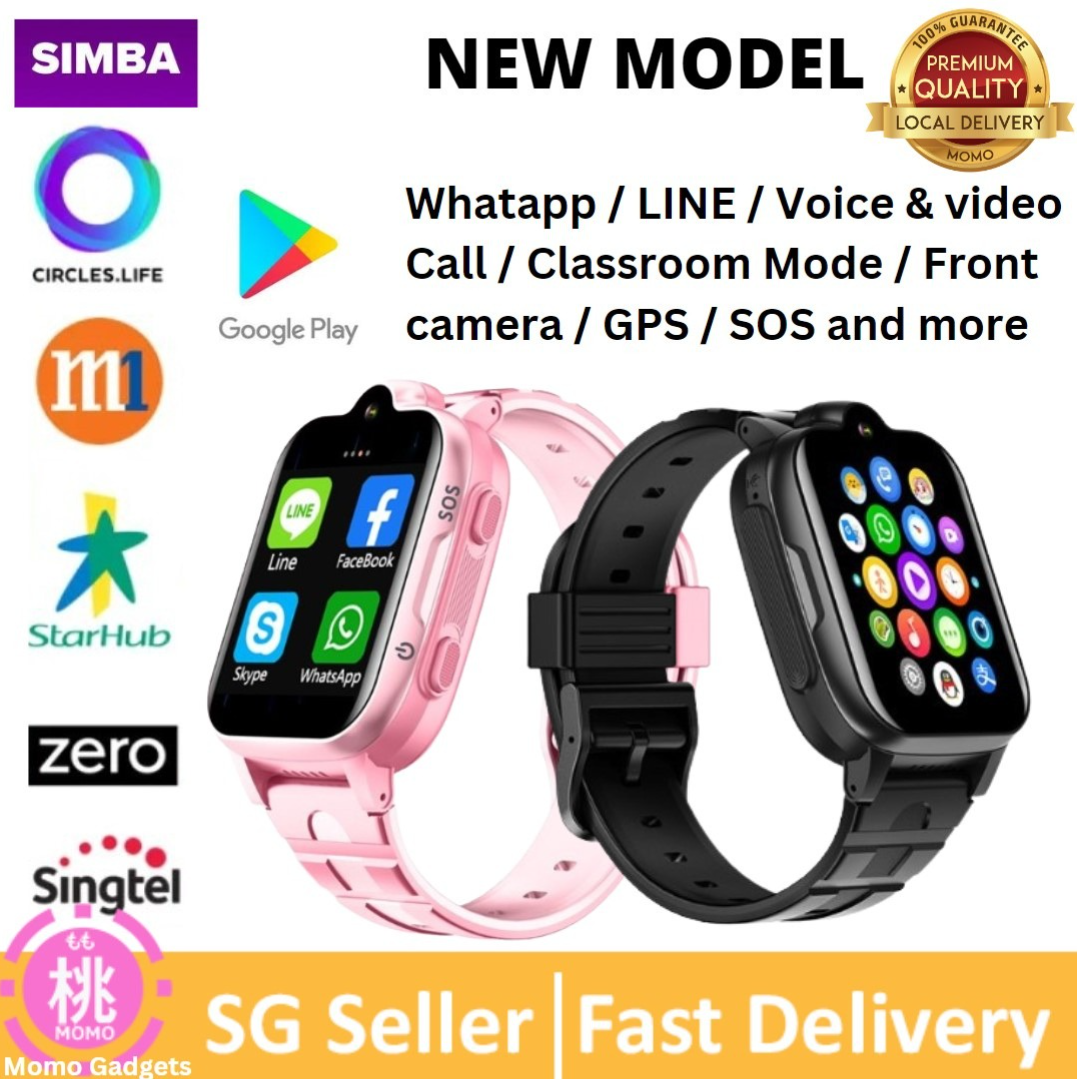 [2025 KIDS SMART WATCH] Whatsapp + LINE 4G Kids Smart Watch Phone