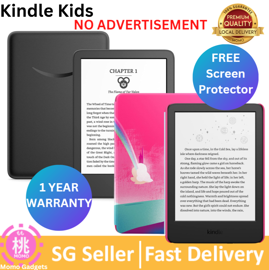 All-new Kindle Kids / Kindle ebooks reader, 16GB The lightest and most compact Kindle