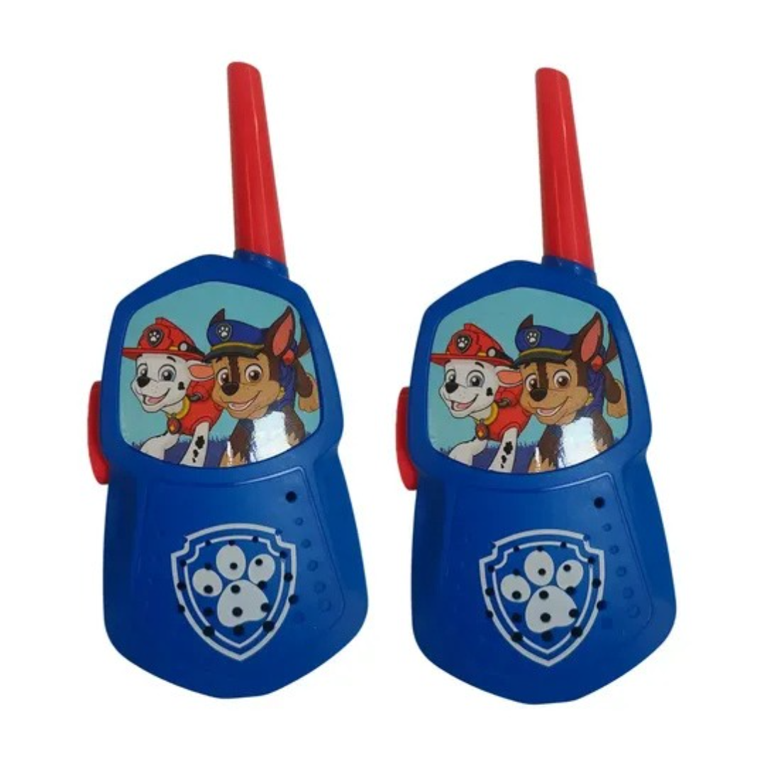 eKids Paw Patrol Toy Walkie Talkies for Kids, Static Free and Extended Range Indoor and Outdoor Toys