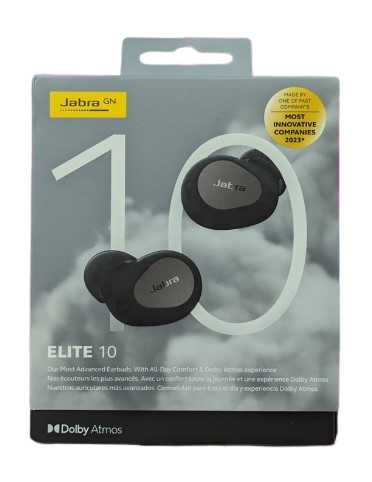 Jabra Elite 10 - Most Innovative True Wireless Earbuds for work and life. All-day comfort and Dolby Atmos Experience