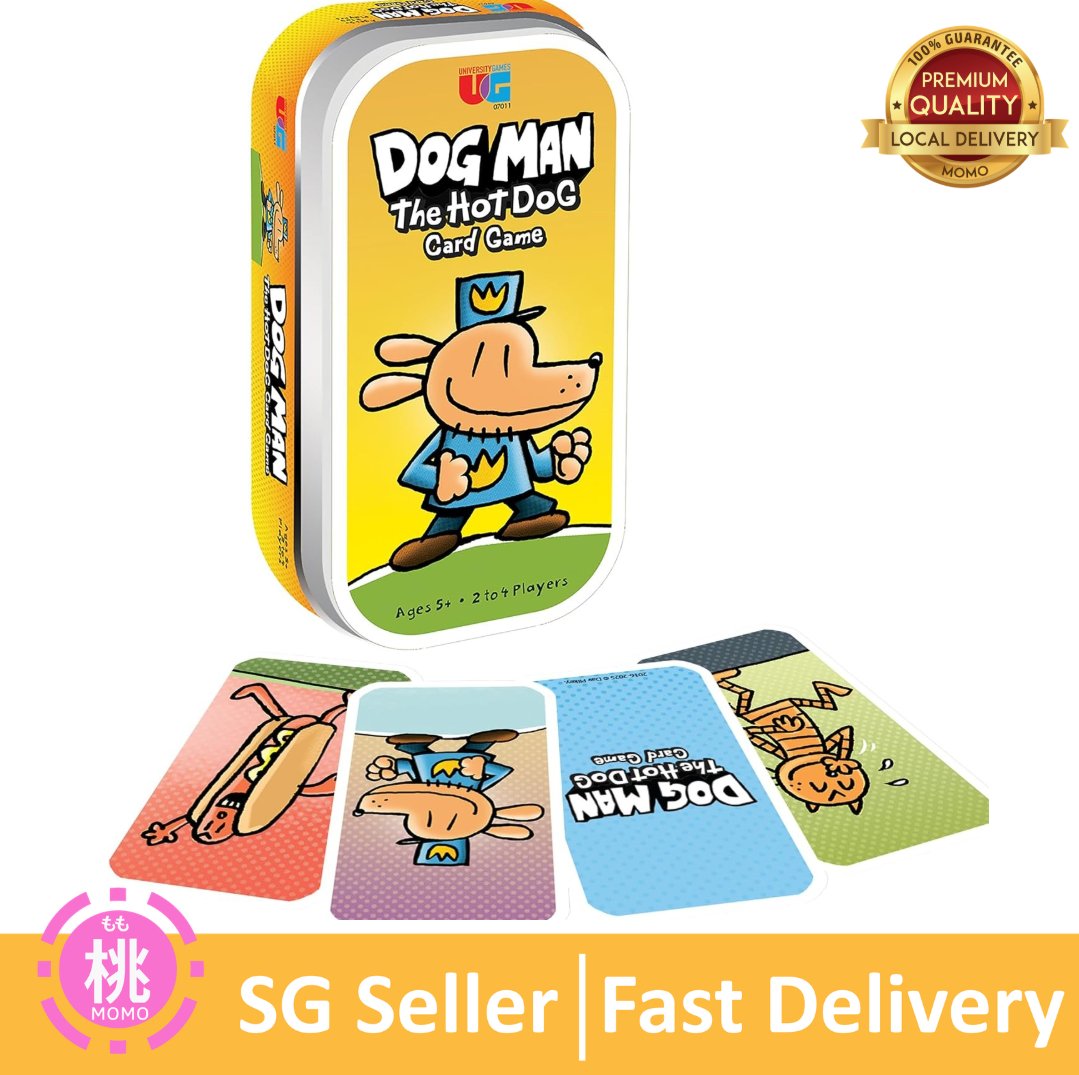 Dog Man detective card game - dog man detective dog parent-child casual party board game