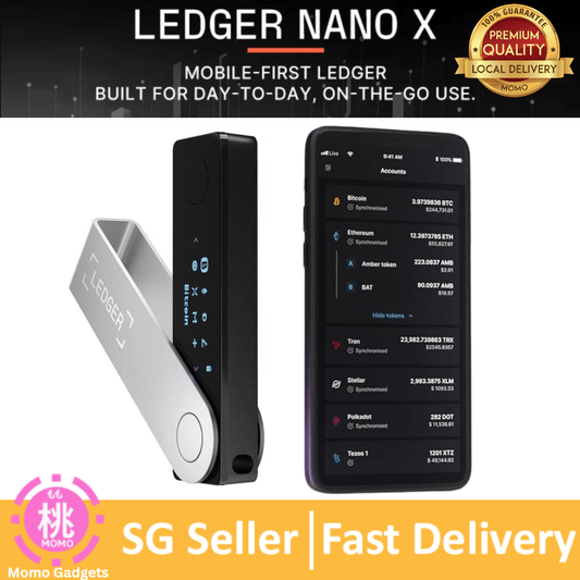 Ledger Nano X Crypto Hardware Wallet - Bluetooth - The Best Way to securely Buy, Manage and Grow All Your Digital Assets
