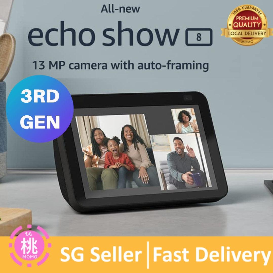 Echo Show 8 3rd Gen or 2nd Gen release HD smart display with Alexa and 13 MP camera - Momo Gadgets