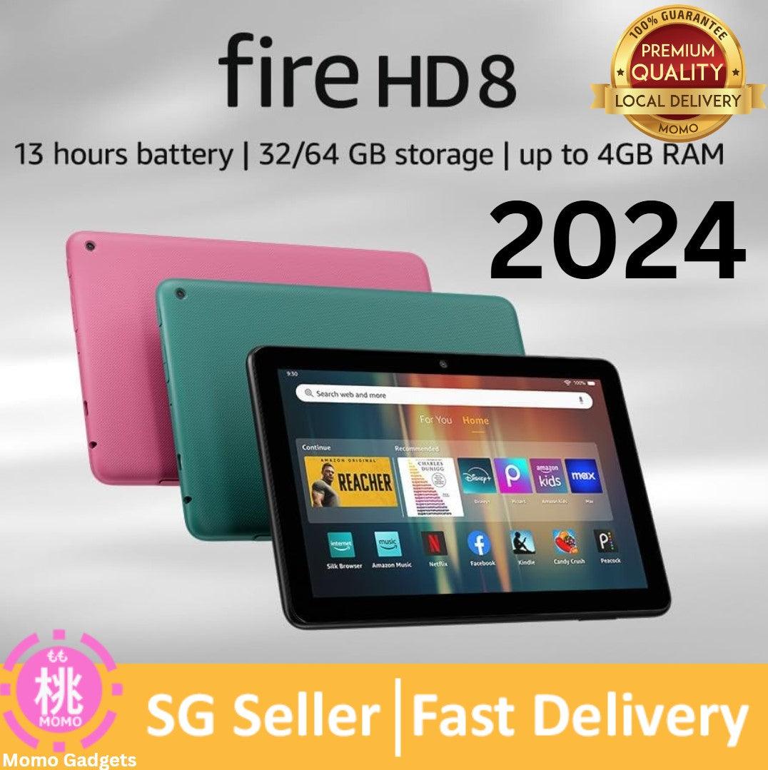 Amazon Fire HD 8 2024 12th Gen tablet, 8” HD Display, 3GB memory, 32GB, designed for portable entertainment