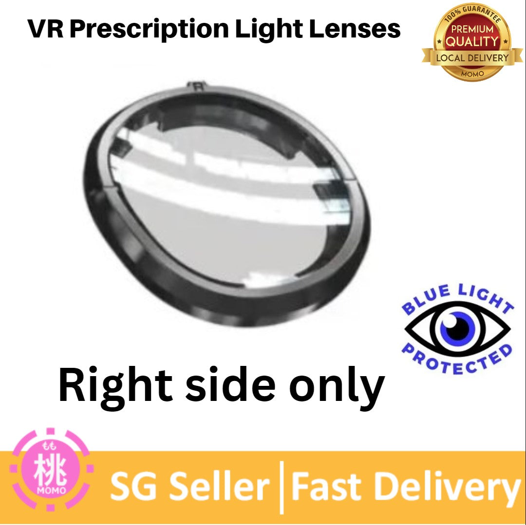 [SG Seller] Meta Quest 3 VR Prescription Lenses Anti Blue Light Lenses Virtual Reality Magnetic Inserts Accessories for Myopia, Hyperopia and Astigmatism