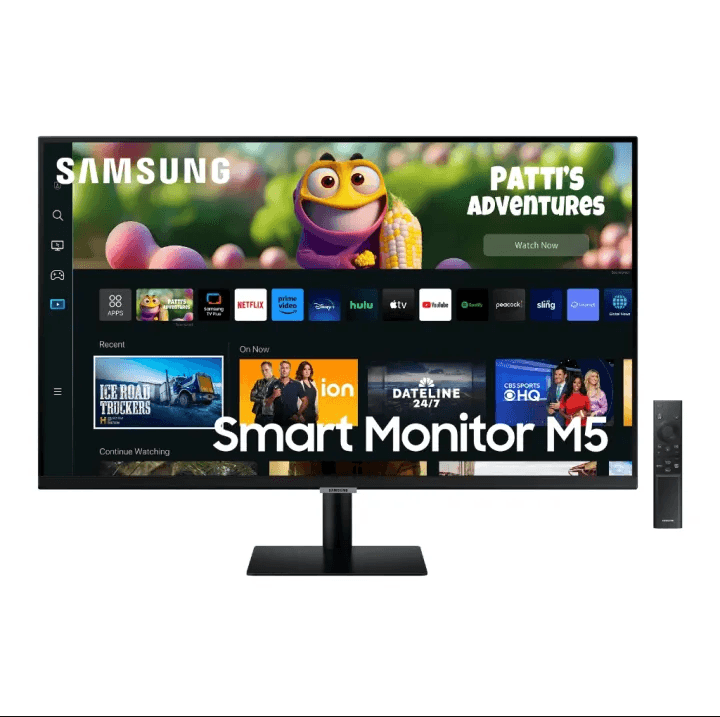 [Ready Stock] Samsung 27” Smart M5 Monitor | (Black) LS27CM500EEXXS |