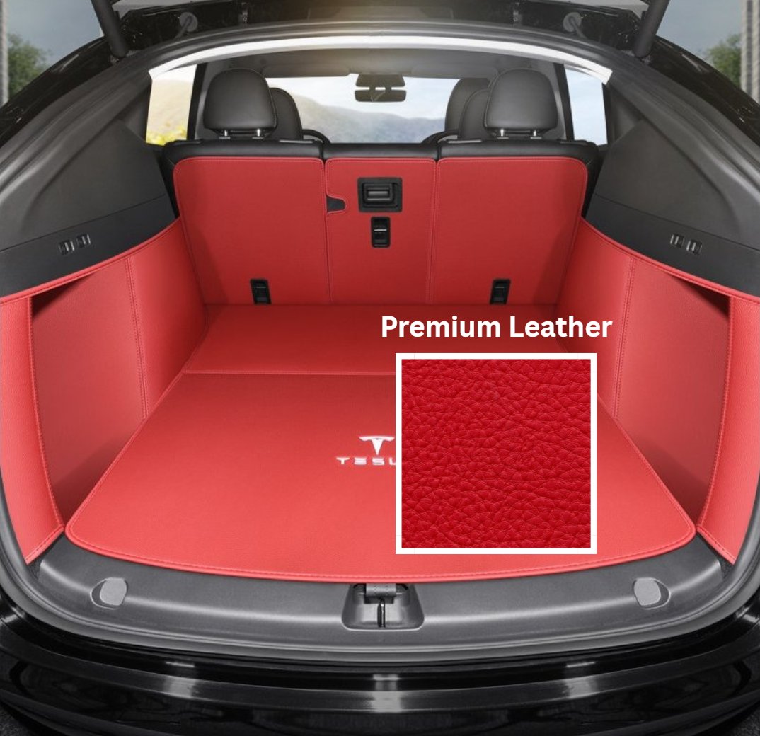 Floor Mats for Tesla Model Y Juniper 2025-2026 All Weather 9Pcs Cargo Liners & 4Pcs Mud Flaps No-Drill Splash Guards