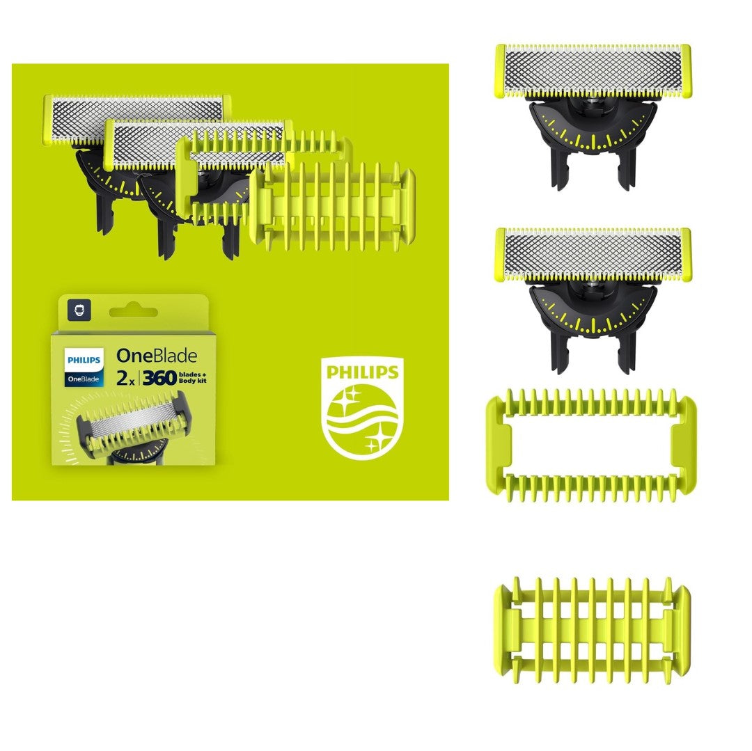 Philips Norelco OneBlade Replacement Blade, Multi,  ( 4 counts, 3 counts and 2 counts option )