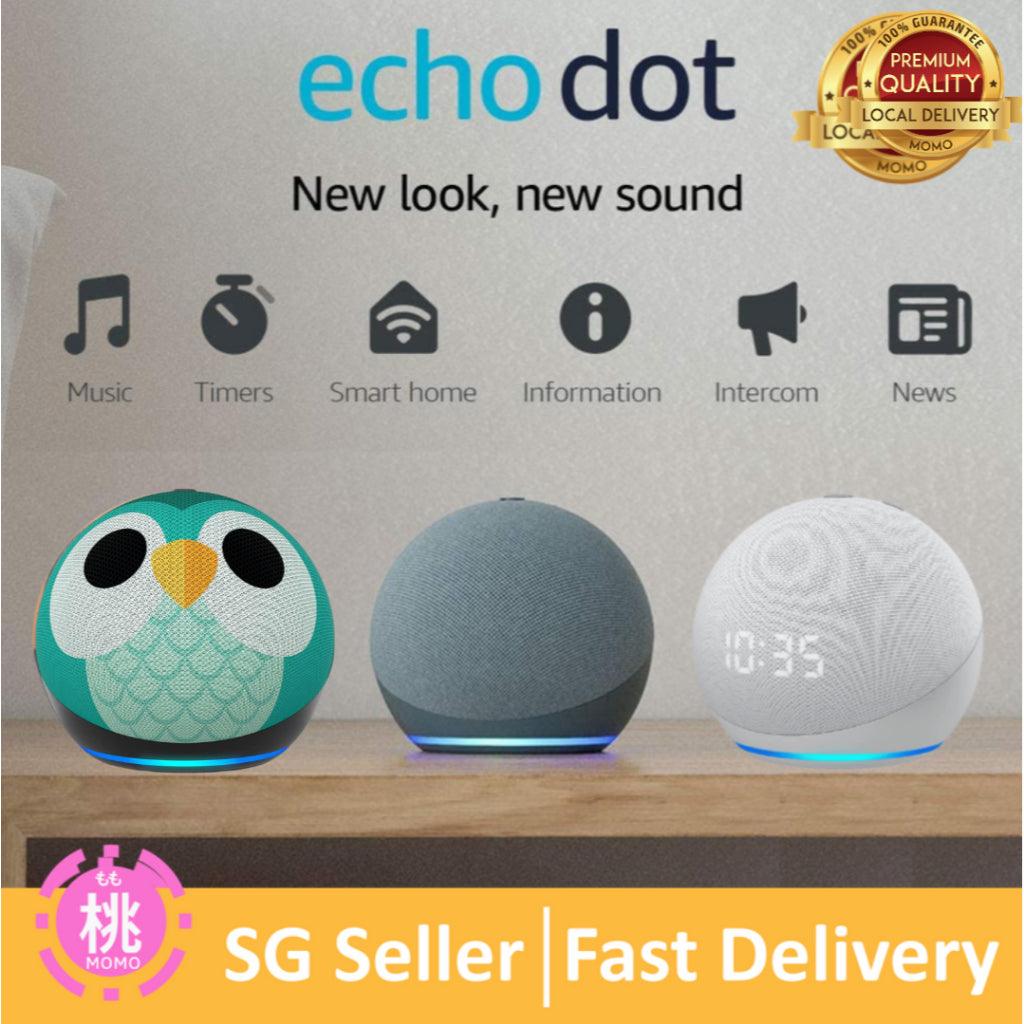 All New Echo Dot 5 with Clock Option (5th Gen, 2022 release) - Momo Gadgets