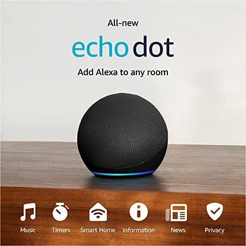 All New Echo Dot 5 with Clock Option (5th Gen, 2022 release) - Momo Gadgets