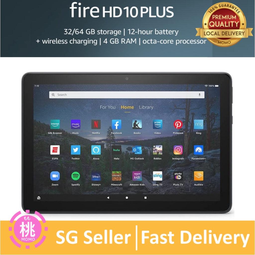 All-new Fire HD 10 tablet, 10.1", 1080p Full HD, 32 GB, latest model (2021 release) - Momo Gadgets