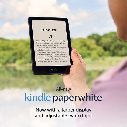 All new Kindle Paperwhite 5 11th Gen No advertisement – 6.8" display and adjustable warm light - Momo Gadgets