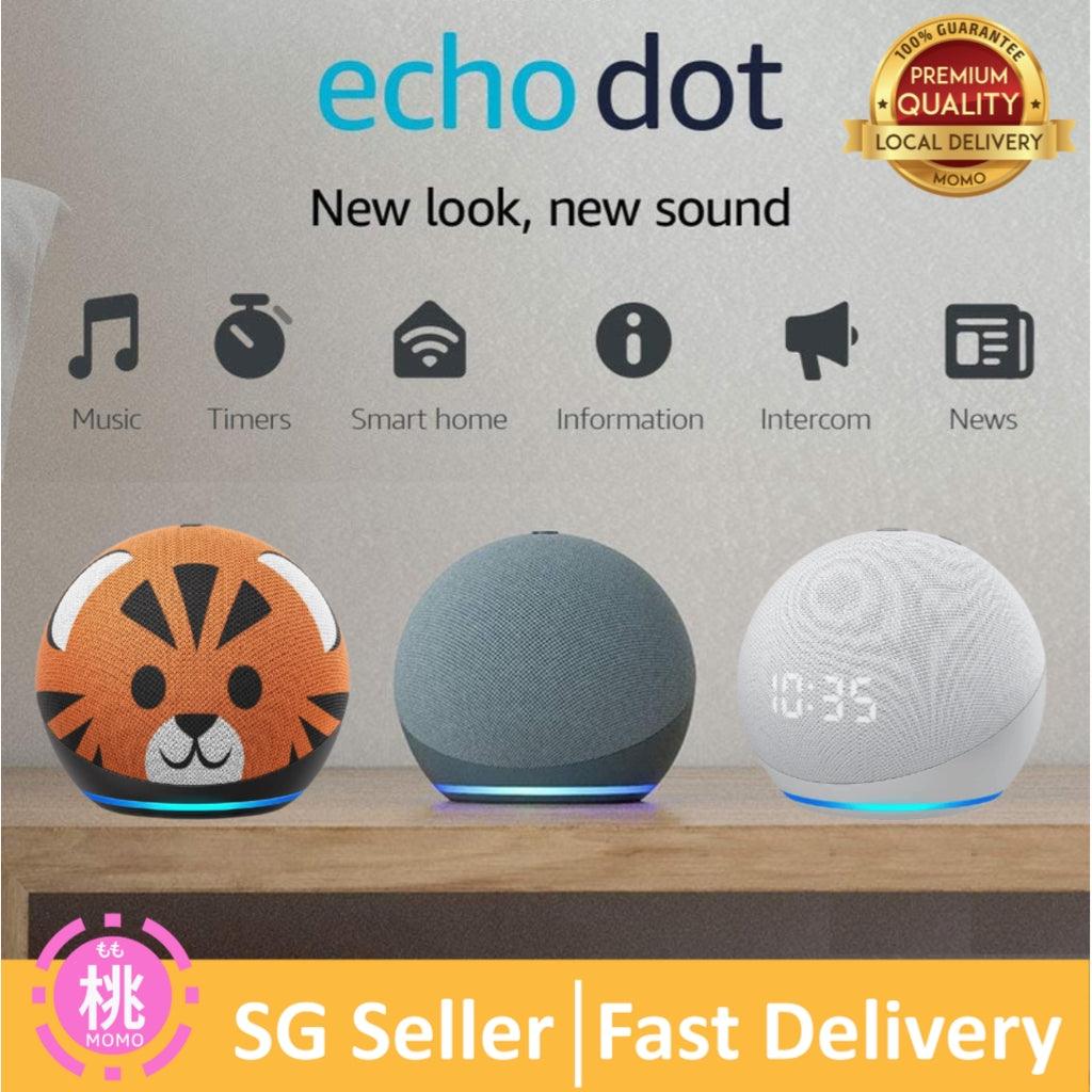 Amazon Echo Dot 4 (4th Gen) | Smart speaker, with clock option - Momo Gadgets