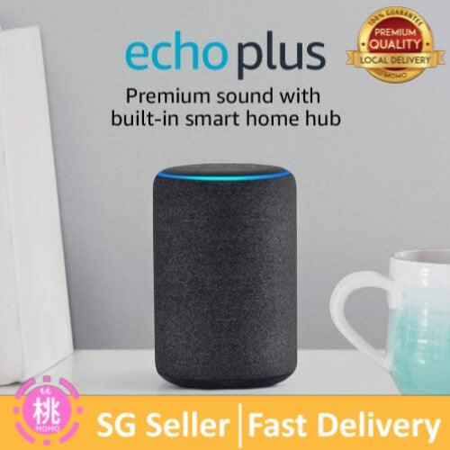 Amazon Echo Plus (2nd Gen) - Premium sound with built-in smart home hub - Momo Gadgets