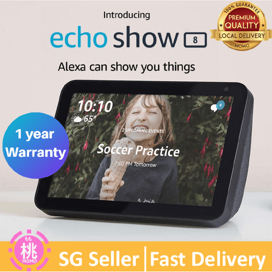 Amazon Echo Show 8 - HD 8 smart display with Alexa - Momo Gadgets