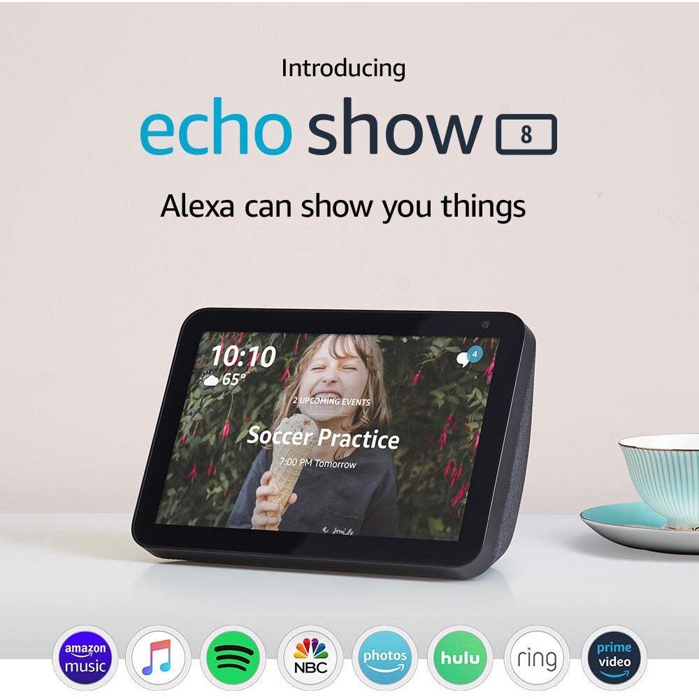 Amazon Echo Show 8 - HD 8 smart display with Alexa - Momo Gadgets