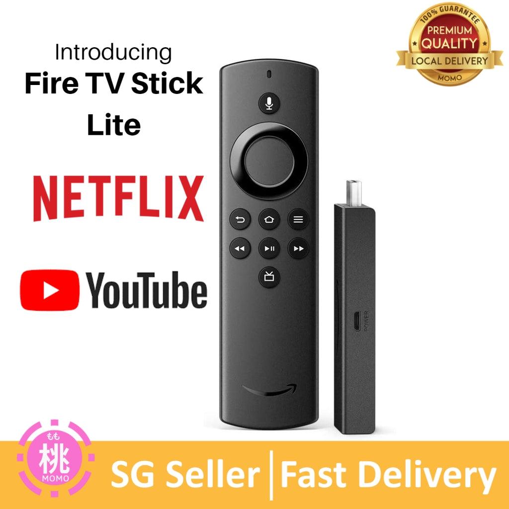 Amazon Fire TV Stick Lite with Alexa Voice Remote Lite (no TV controls) | 2020 release - Momo Gadgets