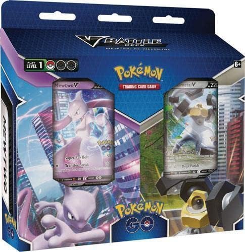 Pokemon TCG GO Collection—Alolan Exeggutor V / Mewtwo V Vs Melmetal V