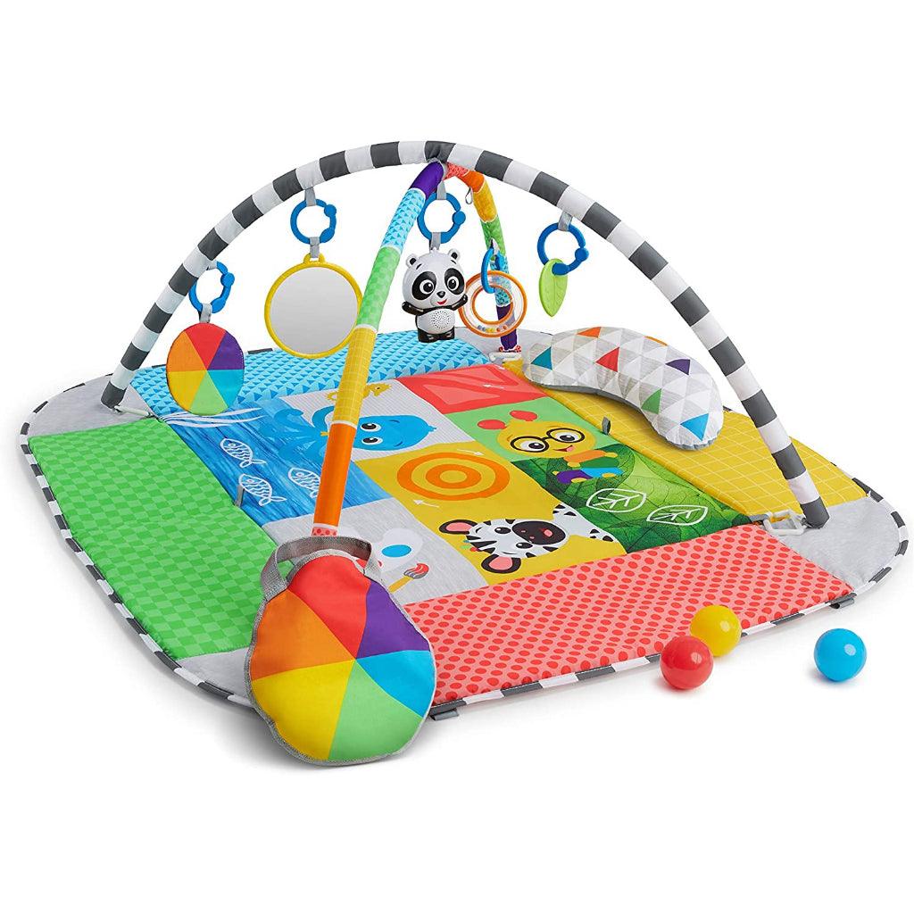 Baby Einstein 5 in 1 Playspace Activity Play Mat & Ball Pit Gym with Music Age Newborn+ - Momo Gadgets