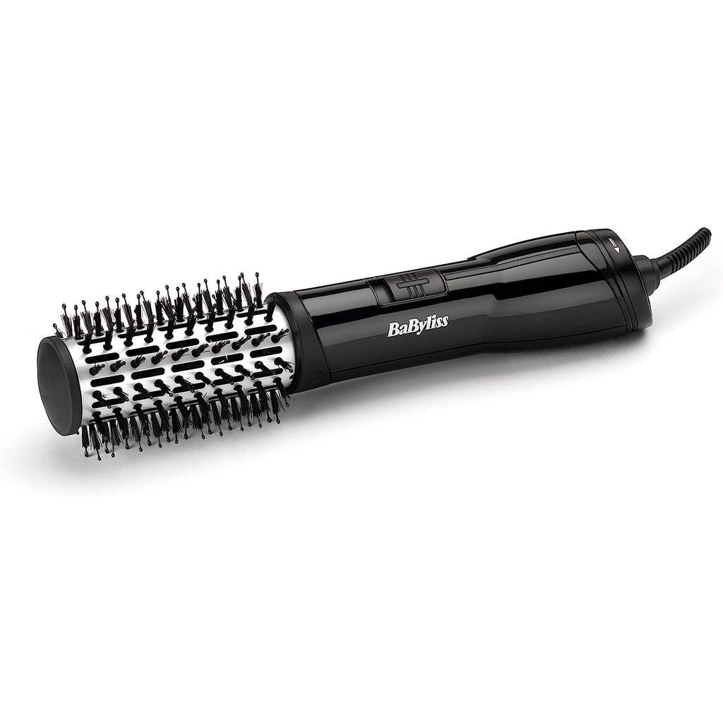 BaByliss Flawless Volume Hot Air Brush, Ionic, Dry and Style, 38mm Titanium-ceramic barrel hair styling - Momo Gadgets