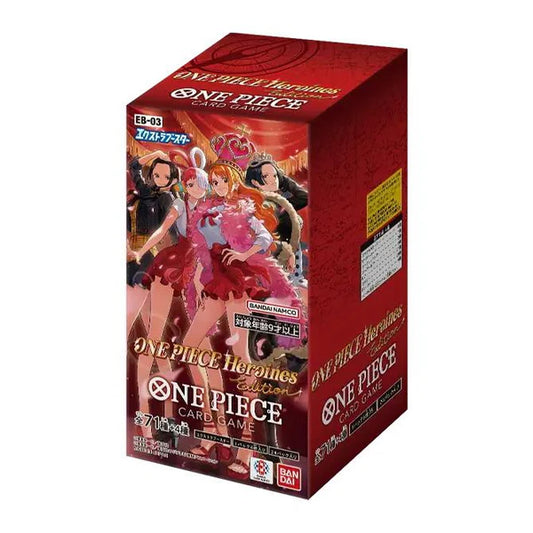 Bandai One Piece Card Game Extra Booster Heroine Edition EB-03 Boxed Japanese