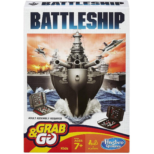 Battleship Grab and Go Game (Travel Size) - Momo Gadgets