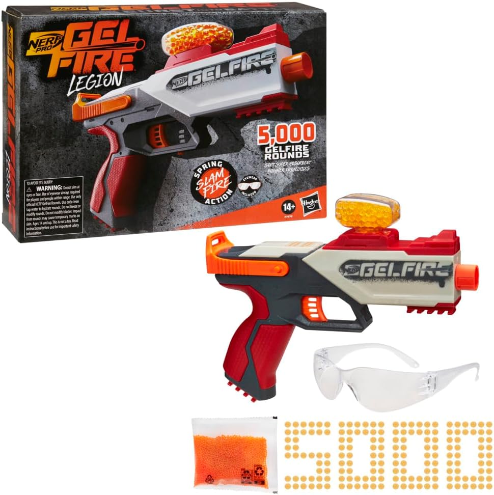 Nerf Pro Gelfire Mythic Blaster / Versus Pack  OR Legion Spring Action Blaster