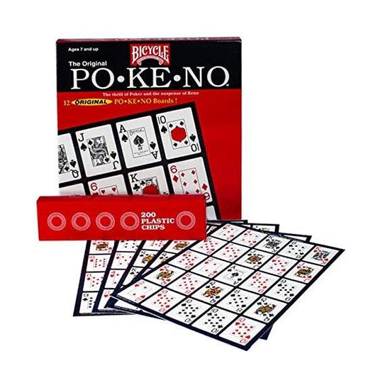 Bicycle Original Pokeno Card Game (Free Bicycle Playing Cards) - Momo Gadgets