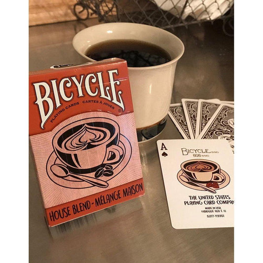 Bicycle Playing Poker Cards House Blend Coffee - Momo Gadgets